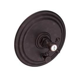 Newport Brass Astor(R): Balanced Pressure Tub & Shower Diverter Plate with Handle. Less Showerhead, arm and flange.