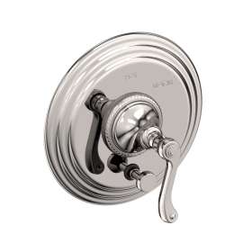 Newport Brass Amisa: Balanced Pressure Tub & Shower Diverter Plate with Handle. Less Showerhead, arm and flange.