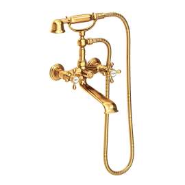 Newport Brass Astor(R): Exposed Tub & Hand Shower Set - Wall Mount