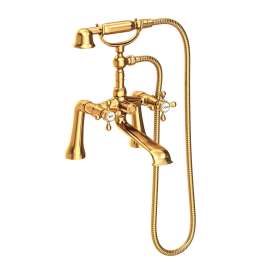 Newport Brass Chesterfield(R): Exposed Tub & Hand Shower Set - Deck Mount