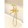 Newport Brass Chesterfield(R): Exposed Tub & Hand Shower Set - Wall Mount