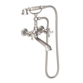Newport Brass Chesterfield(R): Exposed Tub & Hand Shower Set - Wall Mount