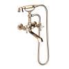 Newport Brass Chesterfield(R): Exposed Tub & Hand Shower Set - Wall Mount