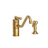 Newport Brass Nadya(R): Single Handle Kitchen Faucet with Side Spray