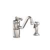Newport Brass Nadya(R): Single Handle Kitchen Faucet with Side Spray