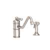 Newport Brass Nadya(R): Single Handle Kitchen Faucet with Side Spray
