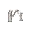 Newport Brass Nadya(R): Single Handle Kitchen Faucet with Side Spray