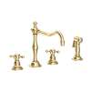 Newport Brass Chesterfield(R): Kitchen Faucet with Side Spray