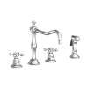 Newport Brass Chesterfield(R): Kitchen Faucet with Side Spray