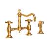 Newport Brass Chesterfield(R): Kitchen Bridge Faucet with Side Spray