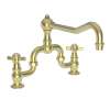 Newport Brass Chesterfield(R): Kitchen Bridge Faucet with Side Spray
