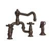 Newport Brass Chesterfield(R): Kitchen Bridge Faucet with Side Spray