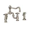 Newport Brass Chesterfield(R): Kitchen Bridge Faucet with Side Spray