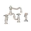 Newport Brass Chesterfield(R): Kitchen Bridge Faucet with Side Spray