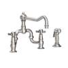 Newport Brass Chesterfield(R): Kitchen Bridge Faucet with Side Spray