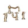 Newport Brass Chesterfield(R): Kitchen Bridge Faucet with Side Spray