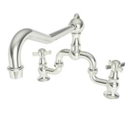 Newport Brass Chesterfield(R): Kitchen Bridge Faucet with Side Spray