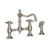 Newport Brass Chesterfield(R): Kitchen Bridge Faucet with Side Spray