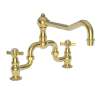 Newport Brass Chesterfield(R): Kitchen Bridge Faucet with Side Spray