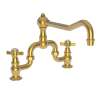 Newport Brass Chesterfield(R): Kitchen Bridge Faucet with Side Spray