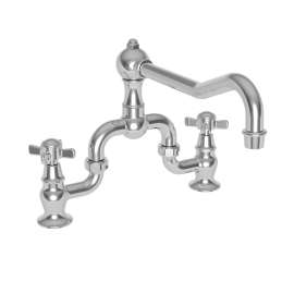 Newport Brass Chesterfield(R): Kitchen Bridge Faucet with Side Spray