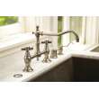 Newport Brass Chesterfield(R): Kitchen Bridge Faucet