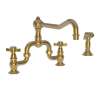 Newport Brass Chesterfield(R): Kitchen Bridge Faucet with Side Spray