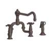 Newport Brass Chesterfield(R): Kitchen Bridge Faucet with Side Spray