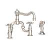 Newport Brass Chesterfield(R): Kitchen Bridge Faucet with Side Spray