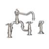 Newport Brass Chesterfield(R): Kitchen Bridge Faucet with Side Spray