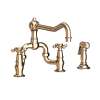 Newport Brass Chesterfield(R): Kitchen Bridge Faucet with Side Spray