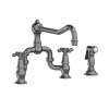 Newport Brass Chesterfield(R): Kitchen Bridge Faucet with Side Spray