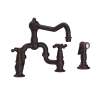 Newport Brass Chesterfield(R): Kitchen Bridge Faucet with Side Spray