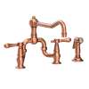 Newport Brass Chesterfield(R): Kitchen Bridge Faucet with Side Spray
