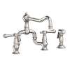 Newport Brass Chesterfield(R): Kitchen Bridge Faucet with Side Spray