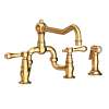 Newport Brass Chesterfield(R): Kitchen Bridge Faucet with Side Spray