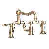 Newport Brass Chesterfield(R): Kitchen Bridge Faucet with Side Spray