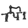 Newport Brass Chesterfield(R): Kitchen Bridge Faucet with Side Spray