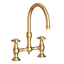 Newport Brass Chesterfield(R): Kitchen Bridge Faucet