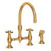 Newport Brass Chesterfield(R): Kitchen Bridge Faucet with Side Spray