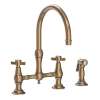 Newport Brass Chesterfield(R): Kitchen Bridge Faucet with Side Spray