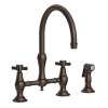 Newport Brass Chesterfield(R): Kitchen Bridge Faucet with Side Spray