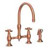 Newport Brass Chesterfield(R): Kitchen Bridge Faucet with Side Spray