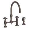 Newport Brass Chesterfield(R): Kitchen Bridge Faucet with Side Spray