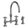 Newport Brass Chesterfield(R): Kitchen Bridge Faucet with Side Spray