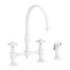 Newport Brass Chesterfield(R): Kitchen Bridge Faucet with Side Spray