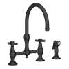 Newport Brass Chesterfield(R): Kitchen Bridge Faucet with Side Spray