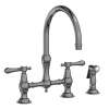 Newport Brass Chesterfield(R): Kitchen Bridge Faucet with Side Spray