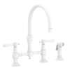 Newport Brass Chesterfield(R): Kitchen Bridge Faucet with Side Spray