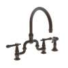 Newport Brass Chesterfield(R): Kitchen Bridge Faucet with Side Spray
